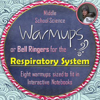 Preview of Respiratory System Warmups or Bell Ringers