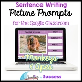 Respond to a Picture Prompt MONKEYS & APES Sentence Writin