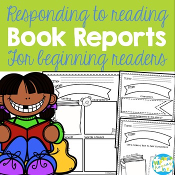 Preview of Responding to Reading {Book Reports for Elementary}