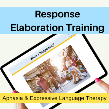 Preview of Response Elaboration Training Boom Cards