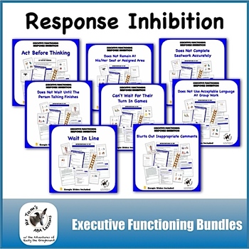 Preview of Response Inhibition Executive Functioning BPIS Bundle