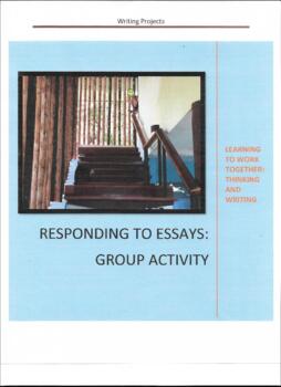 Preview of Response to Essays: Group Activity