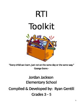 Preview of Response to Intervention Toolkit