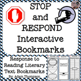 Reading Response Interactive Bookmarks: Literary Text