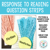 Response to Reading Question Strips (Benchmark Advance & A