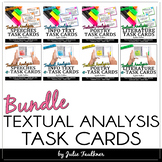 Response to a Text Task Cards BUNDLE, Print/Digital