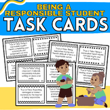Responsibility: 50 Task Cards {Morning Meeting, PBIS, SEL}