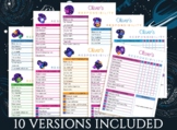Responsibility Chore Chart, Kids Chores List, Chore Chart 