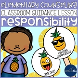 Responsibility Classroom Guidance Lesson for School Counse