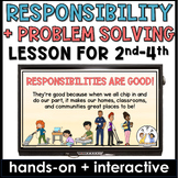 Responsibility Lesson and Problem Solving Activities