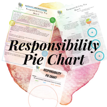 Preview of Responsibility Pie Chart - Classroom | School Counselling | Behaviour Management