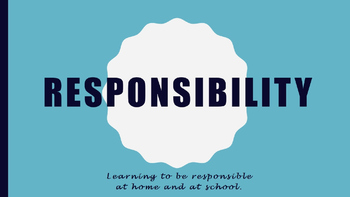Preview of Responsibility Presentation & Activities