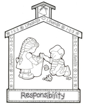 Responsibility Song - MP3, Lyrics, & Coloring Page by Marvin and Jessie