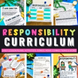 Responsibility Unit -- Social Emotional Learning for 1st a