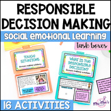 Responsible Decision Making: Social Emotional Learning Task Boxes