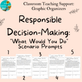 Responsible Decision-Making: What Would You Do Worksheet/G