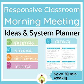 Preview of Responsive Classroom Morning Meeting Ideas