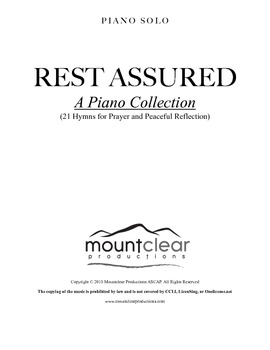 Preview of Rest Assured-Piano Sheet Music-Complete Book For Piano Teachers