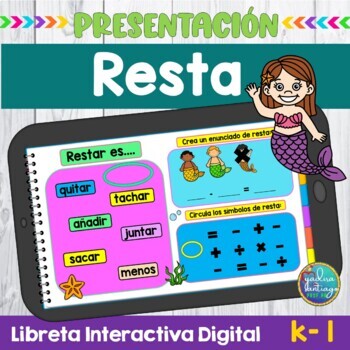 Preview of Resta /Subtraction Spanish Presentation 