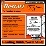 Restart | Reading Guide | Book / Literature Novel Study |F