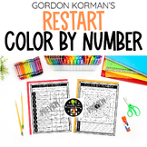 Restart by Gordon Korman Color By Number