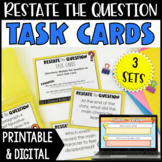 Restate the Question Practice - 96 Printable and Digital T