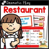 Restaurant Dramatic Play