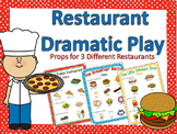 Restaurant Dramatic Play Bundle {3 Sets}