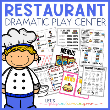 Preview of Restaurant Dramatic Play