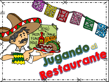 Preview of Spanish speaking ..El Restaurante/ Restaurant Dramatic Play