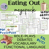 Restaurant English Ordering Food Debates Vocabulary Dialog