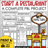 Restaurant Menu Project Based Learning PBL | Menu Math