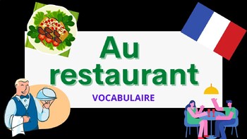 Preview of Restaurant Menu and Dialogue