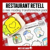 Restaurant Retell: Reading Mini-Pack