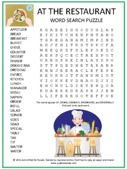 Canned Food Word Search Puzzle - Puzzles to Play
