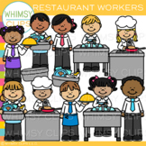 Restaurant Workers Clip Art