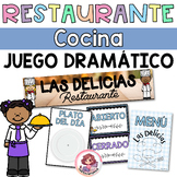 Restaurante. Simbólico/ Restaurant Dramatic Play Spanish