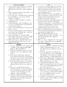 Preview of Restorative Justice Question Cards - Classroom