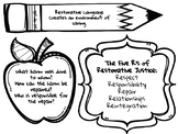 Restorative Justice Language and Poster