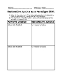 Restorative Justice as a Paradigm Shift