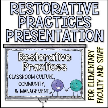Preview of Restorative Practices Faculty Presentation