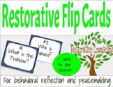 Restorative Practices Flip Cards for Peacemaking, Behavior