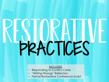 Preview of Restorative Justice in the Classroom: Responding to Conflict