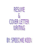 Resume & Cover Letter Definitions, Writing Tips, Formattin