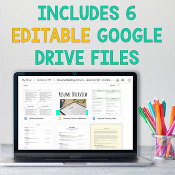 google drive resume template creative