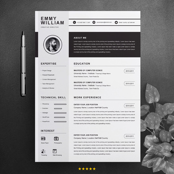 Preview of Resume / CV Template | Creative Director
