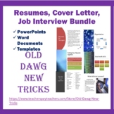 Resume, Cover Letter, Job Interview Bundle