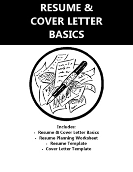 Preview of Resume & Cover Letter Writing Basics
