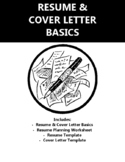 Resume & Cover Letter Writing Basics