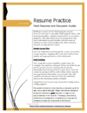 Resume Practice